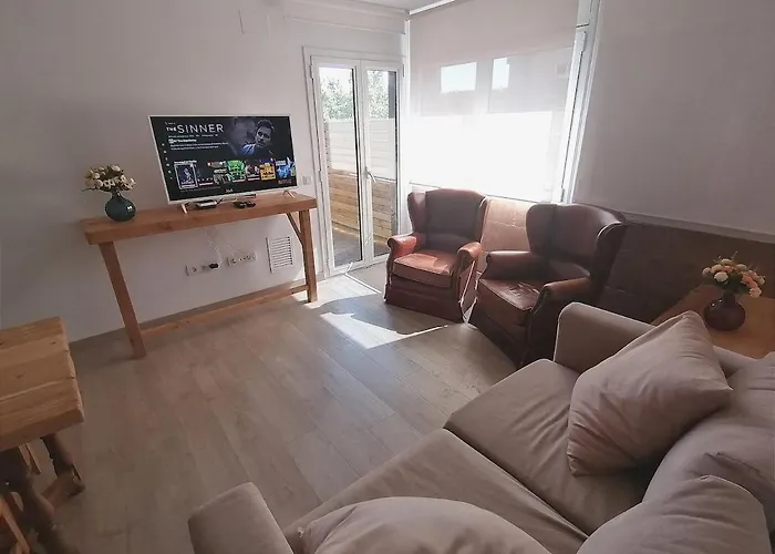 2 Bedroom With Terrace 아파트 지로나